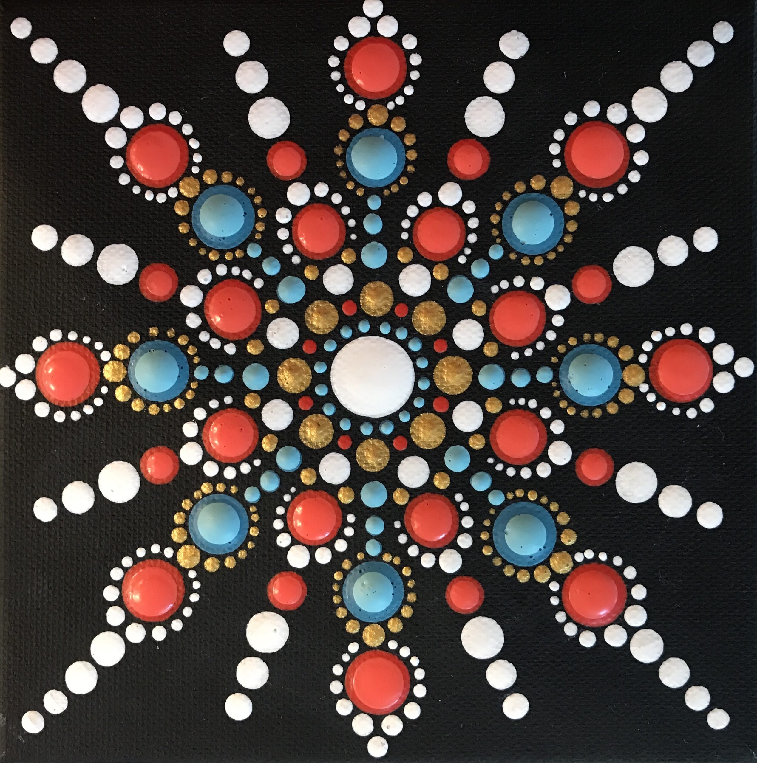 Mandala Magic: Intermediate Dot Painting with Kathy Coyne